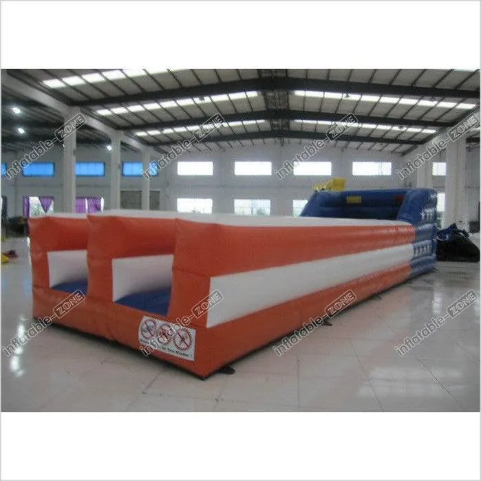 2 Lane Bungee Run , Children Bungee Bouncy Castle