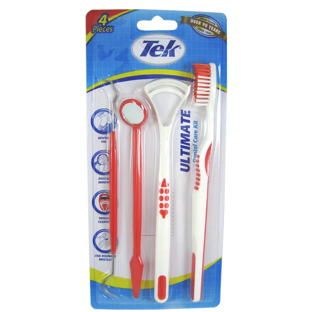 2 SETS Dental Cleaning Kit Plaque Remover Teeth Oral Care Hygiene Tongue Scraper