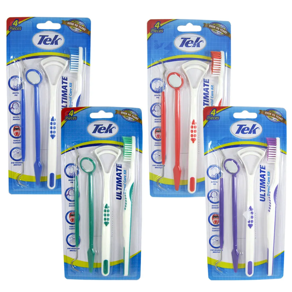 2 SETS Dental Cleaning Kit Plaque Remover Teeth Oral Care Hygiene Tongue Scraper