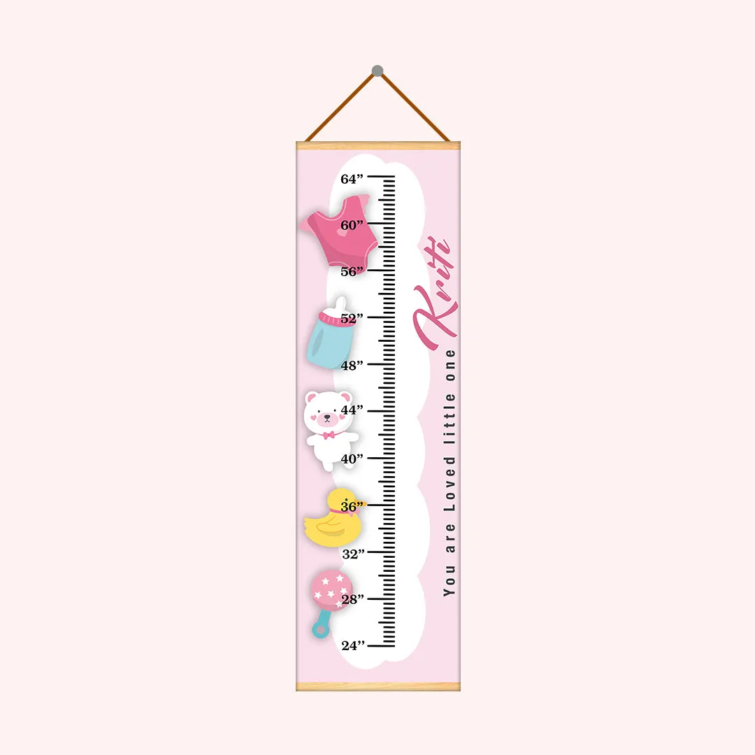 Baby Toys theme Kids Growth scale