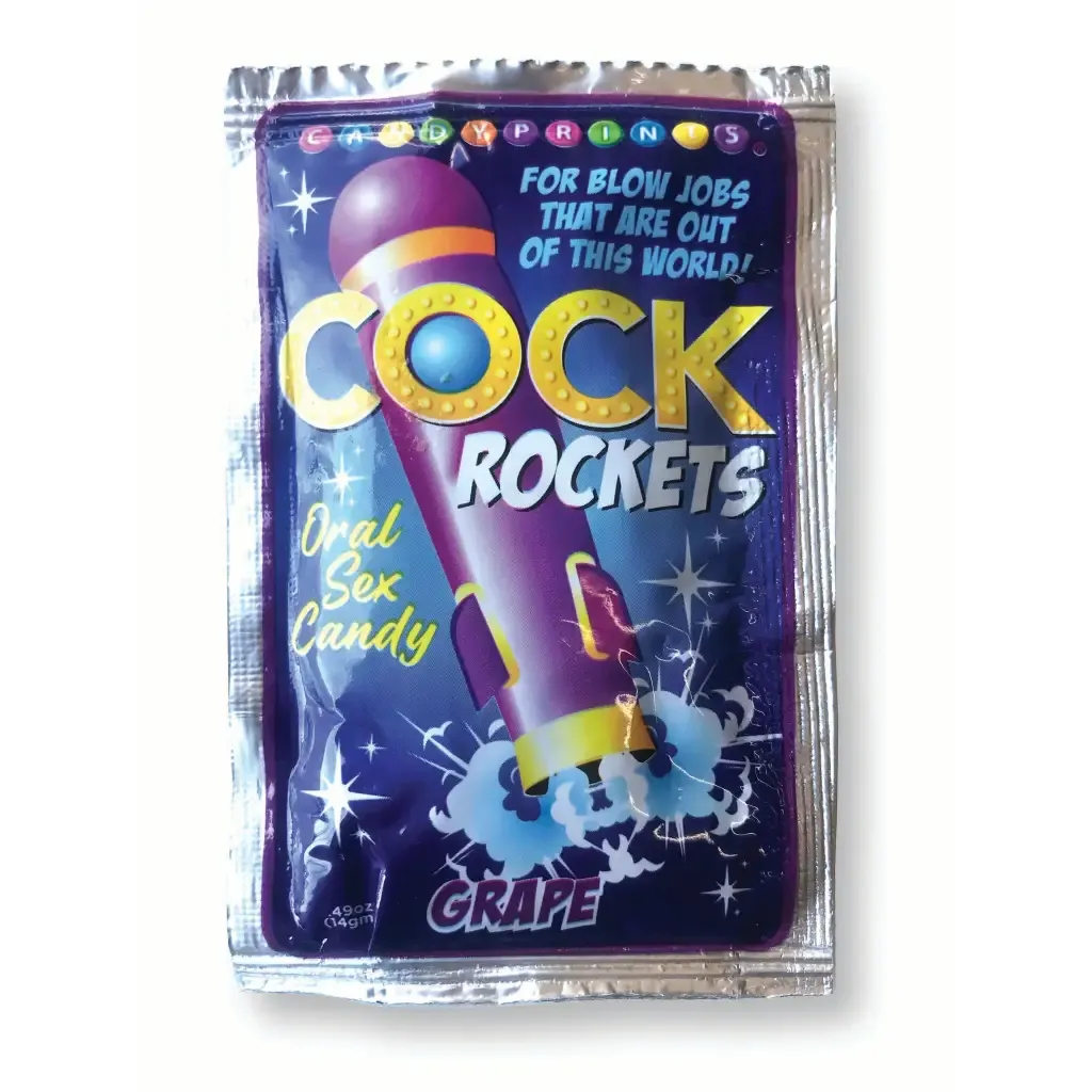 Cock Rockets Oral Sex Candy Grape