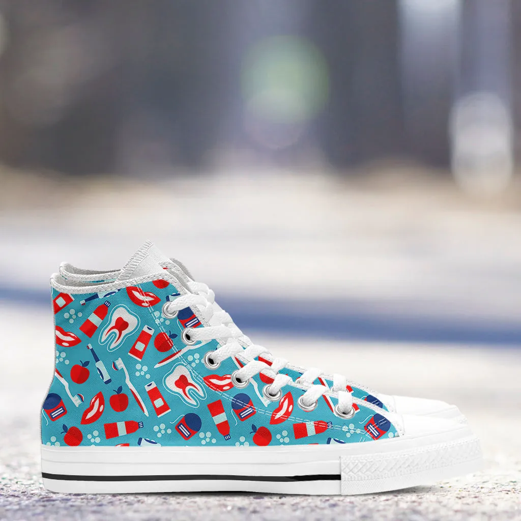 Dental Pattern High Tops