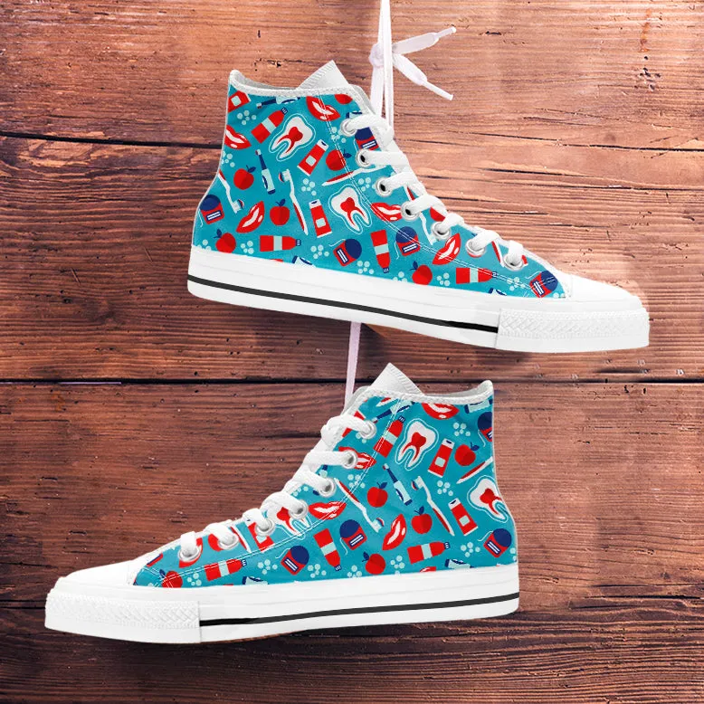 Dental Pattern High Tops