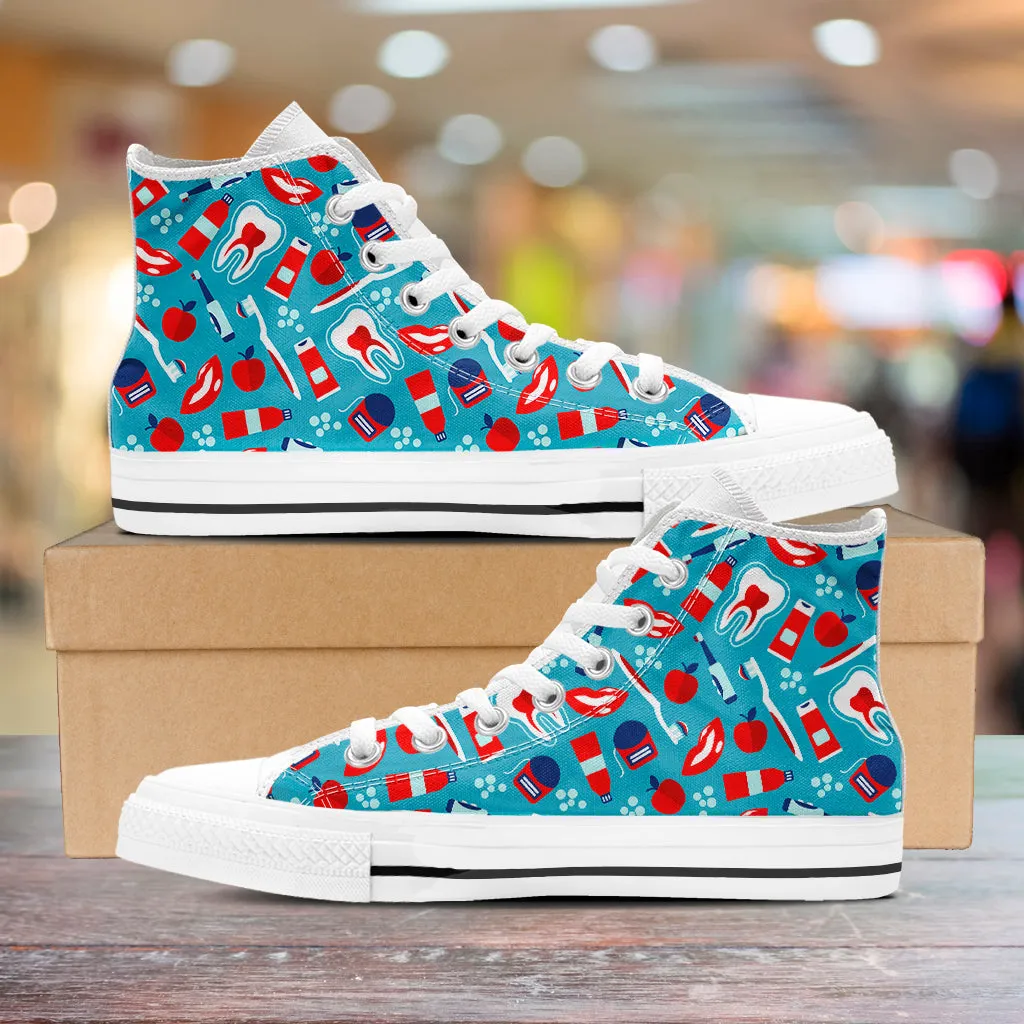 Dental Pattern High Tops