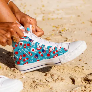 Dental Pattern High Tops