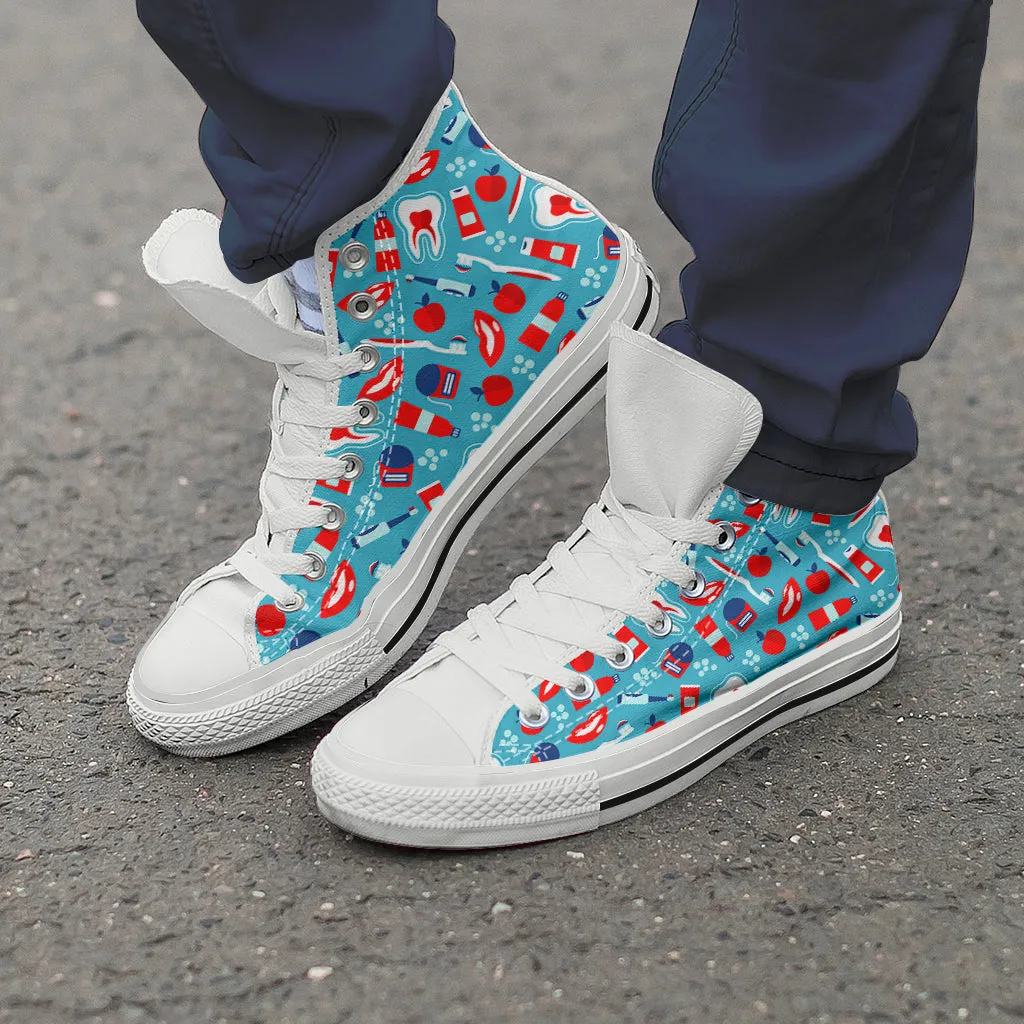 Dental Pattern High Tops