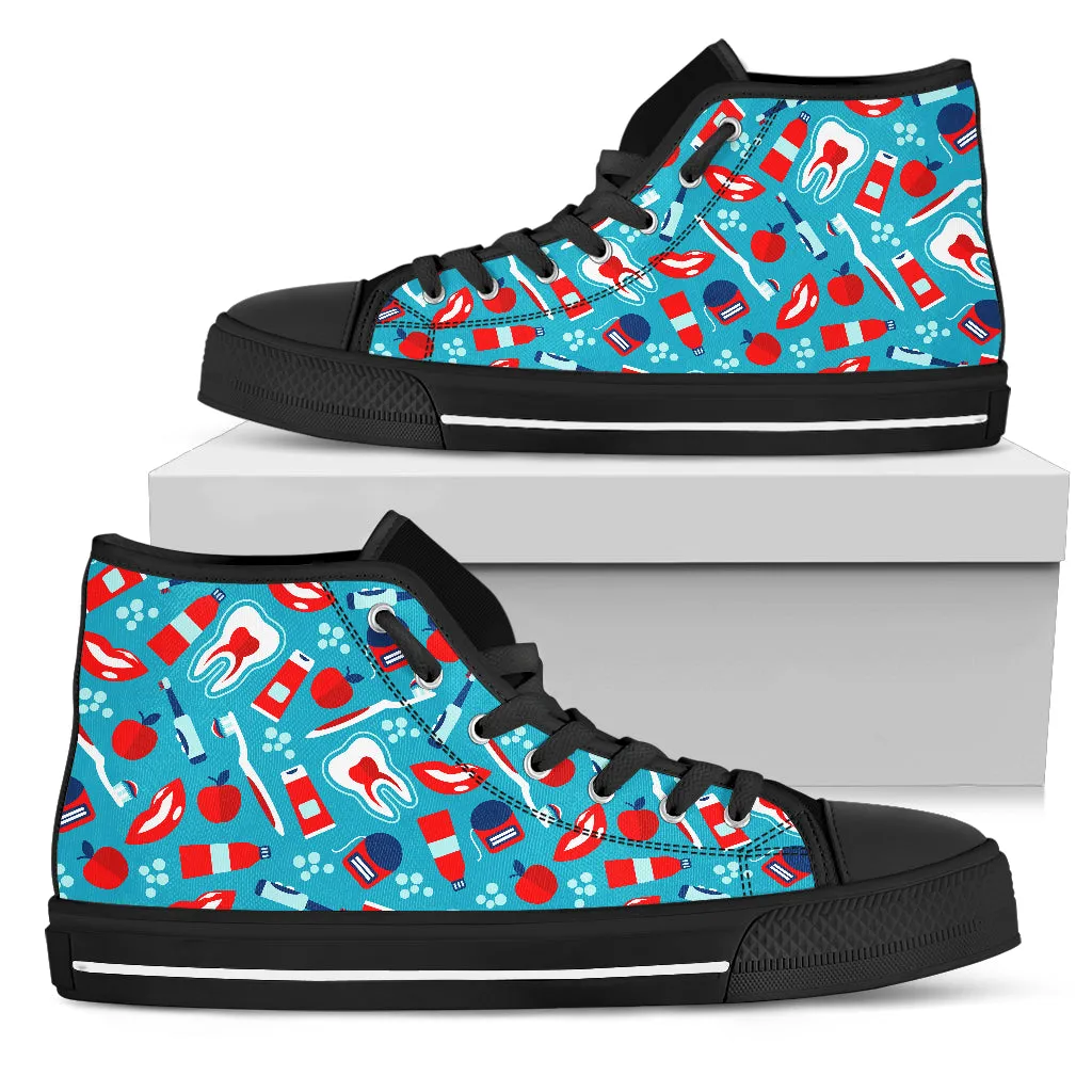 Dental Pattern High Tops