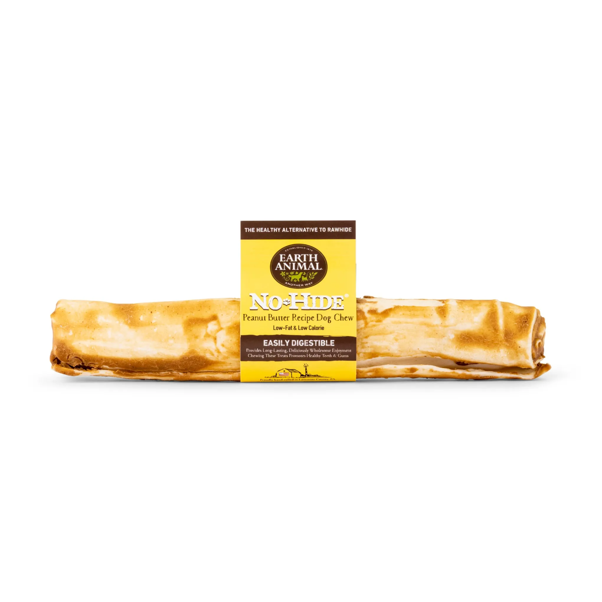 Earth Animal No-Hide Peanut Butter Single Chew for Dogs