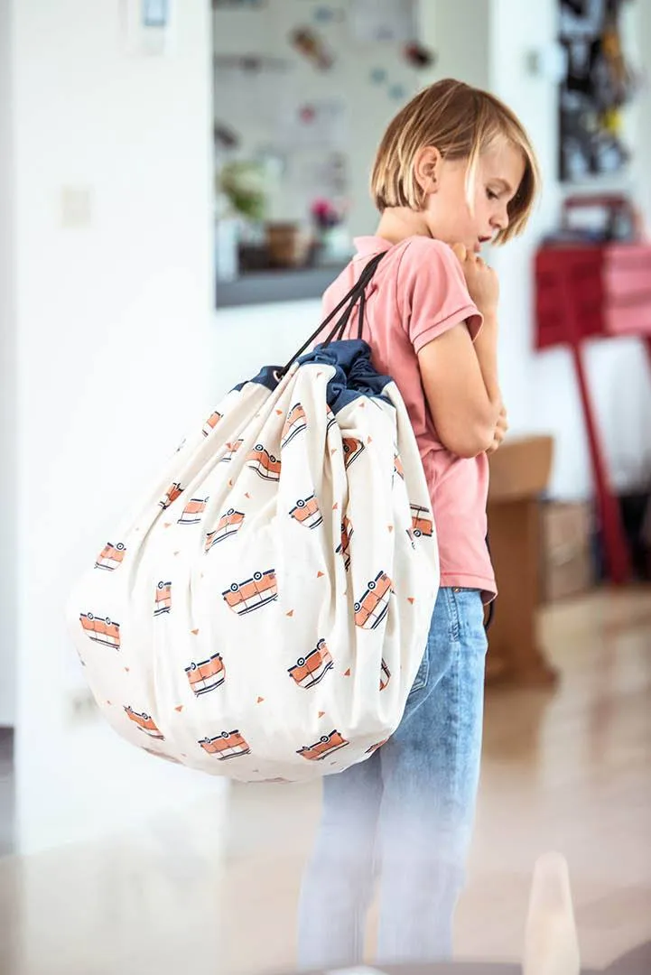 L.A. roadmap toy storage bag
