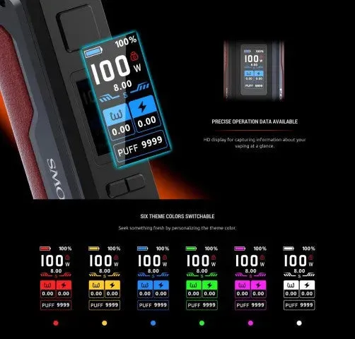 Smok Fortis Vape Kit With FREE 21700 Battery